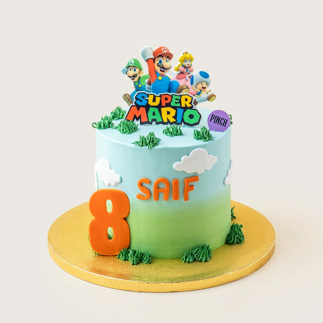 Super Mario World Cake