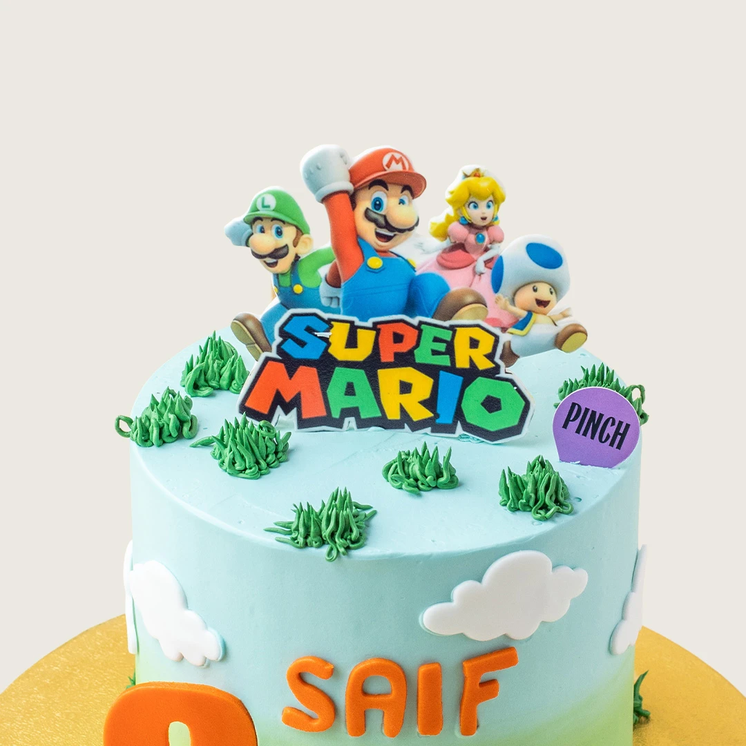 Super Mario World Cake