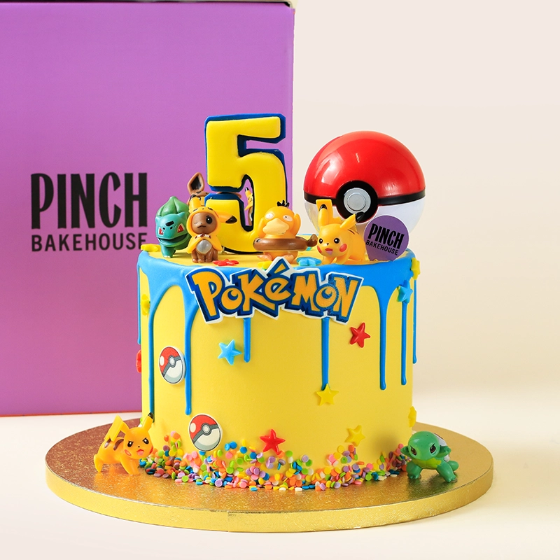 Pokemon Birthday Cake
