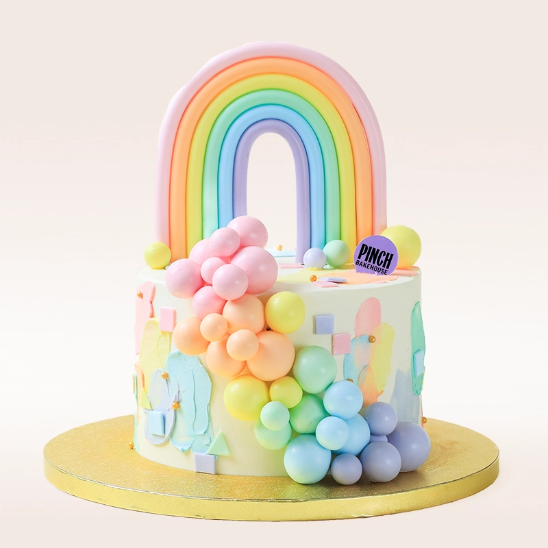 Rainbow Birthday Cake