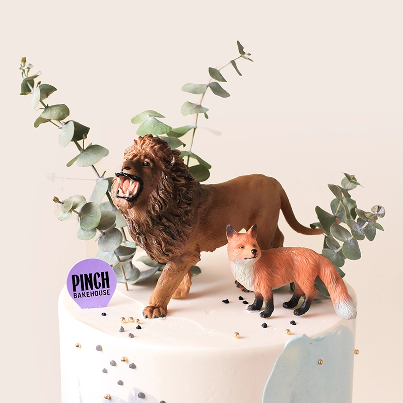 Realistic Safari Birthday Cake
