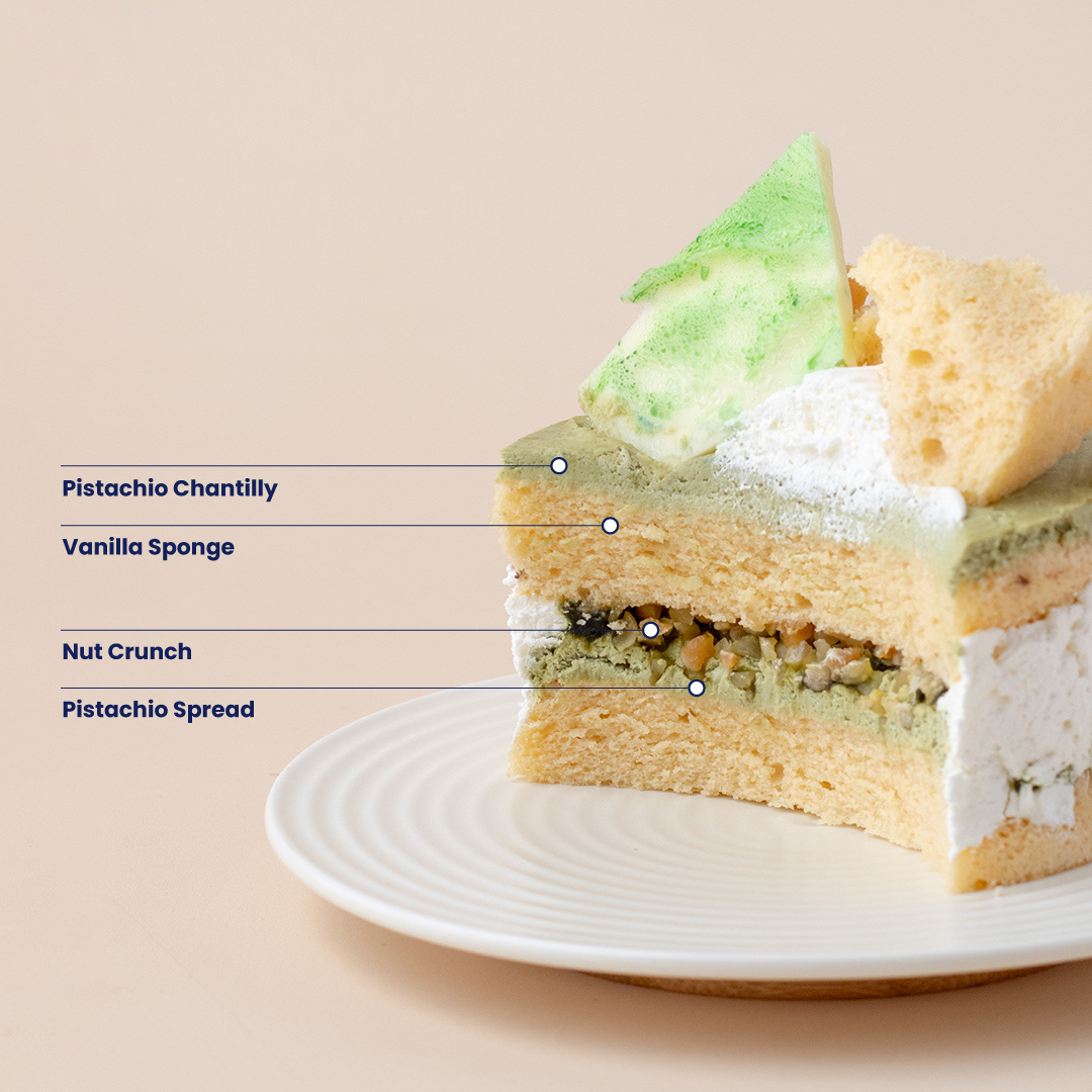 Pistachio Crunch Classic Mini Cake