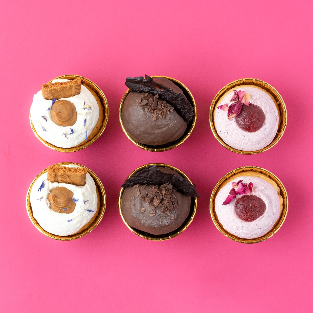 Mixed Cupcake Selection (6 pieces)
