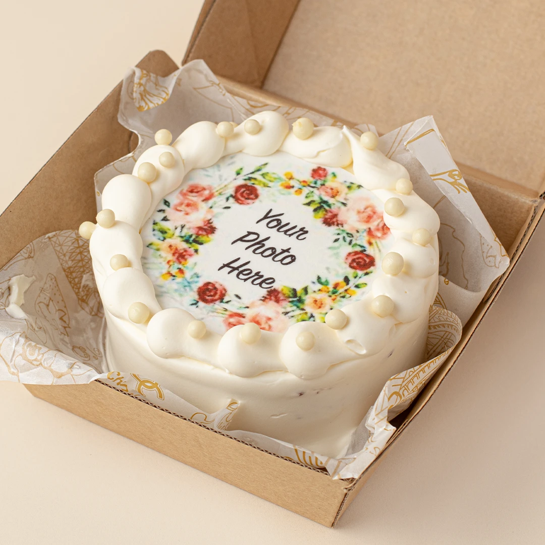 Edible Print Bento Cake (4" Inches)