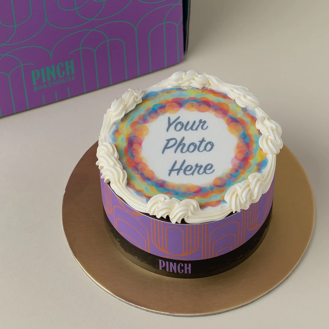 Edible Photo Printed Cake