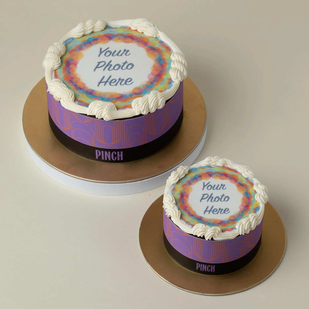 Edible Photo Printed Cake